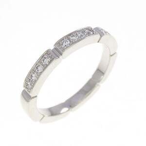 CARTIER Silver Diamond Ring